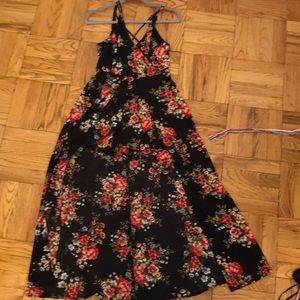 Romper with long back